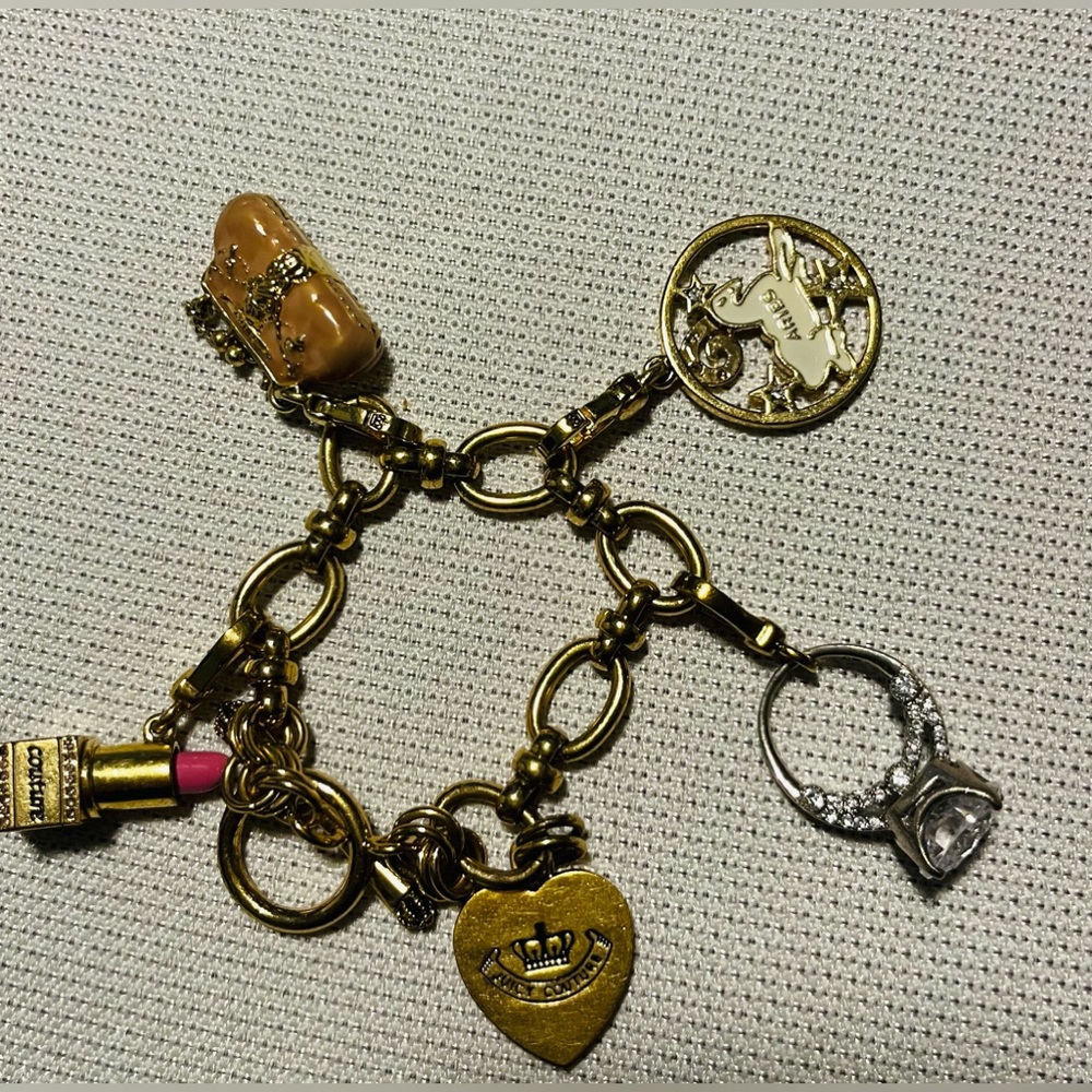 Juicy couture charm bracelet